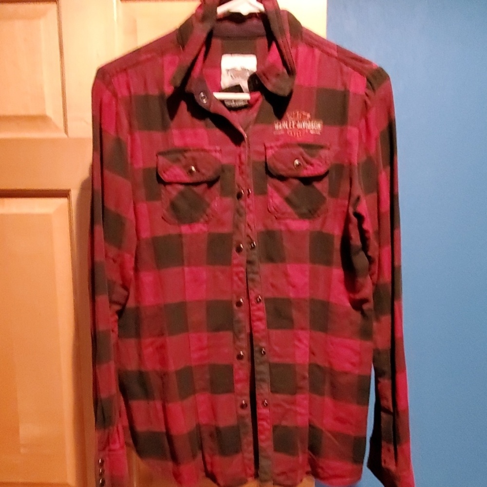 Harley Davidson  Flannel